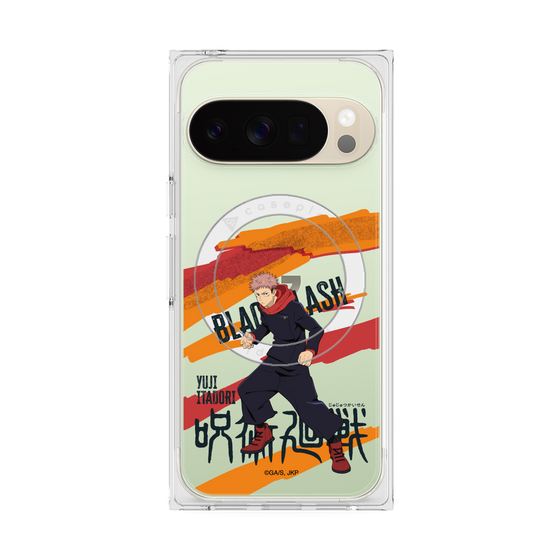 プレミアムスクエアケース with Pixelsnap［ 呪術廻戦 - 立ち絵 - 虎杖 悠仁 ］
