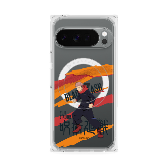 プレミアムスクエアケース with Pixelsnap［ 呪術廻戦 - 立ち絵 - 虎杖 悠仁 ］