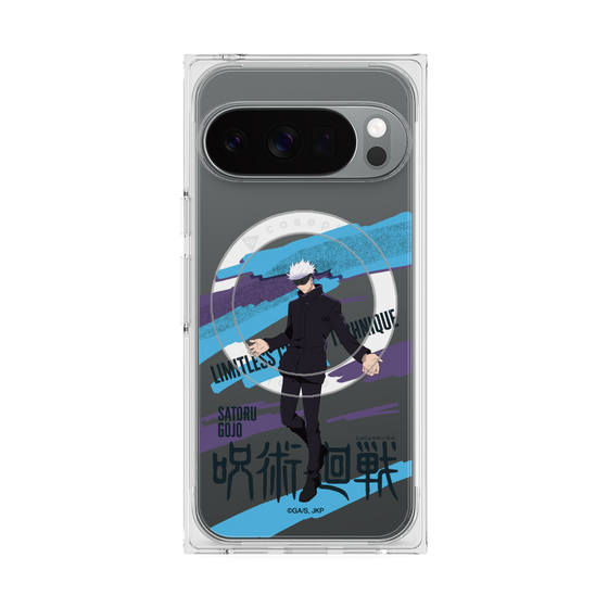 プレミアムスクエアケース with Pixelsnap［ 呪術廻戦 - 立ち絵 - 五条 悟 ］