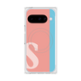 プレミアムスクエアケース with Pixelsnap［ オリジナル - initial color line - S pink ］
