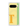 プレミアムスクエアケース with Pixelsnap［ オリジナル - initial color line - T yellow ］