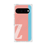 プレミアムスクエアケース with Pixelsnap［ オリジナル - initial color line - Z pink ］