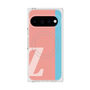 プレミアムスクエアケース with Pixelsnap［ オリジナル - initial color line - Z pink ］