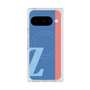 プレミアムスクエアケース with Pixelsnap［ オリジナル - initial color line - Z blue ］