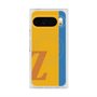 プレミアムスクエアケース with Pixelsnap［ オリジナル - initial color line - Z orange ］