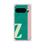 プレミアムスクエアケース with Pixelsnap［ オリジナル - initial color line - Z green ］