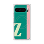 プレミアムスクエアケース with Pixelsnap［ オリジナル - initial color line - Z green ］