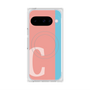 プレミアムスクエアケース with Pixelsnap［ オリジナル - initial color line - C pink ］