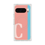 プレミアムスクエアケース with Pixelsnap［ オリジナル - initial color line - C pink ］