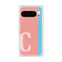 プレミアムスクエアケース with Pixelsnap［ オリジナル - initial color line - C pink ］