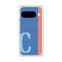 プレミアムスクエアケース with Pixelsnap［ オリジナル - initial color line - C blue ］