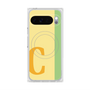 プレミアムスクエアケース with Pixelsnap［ オリジナル - initial color line - C yellow ］