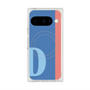 プレミアムスクエアケース with Pixelsnap［ オリジナル - initial color line - D blue ］