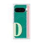 プレミアムスクエアケース with Pixelsnap［ オリジナル - initial color line - D green ］