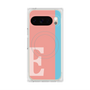 プレミアムスクエアケース with Pixelsnap［ オリジナル - initial color line - E pink ］