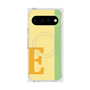 プレミアムスクエアケース with Pixelsnap［ オリジナル - initial color line - E yellow ］