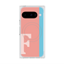 プレミアムスクエアケース with Pixelsnap［ オリジナル - initial color line - F pink ］