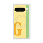 プレミアムスクエアケース with Pixelsnap［ オリジナル - initial color line - G yellow ］