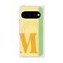 プレミアムスクエアケース with Pixelsnap［ オリジナル - initial color line - M yellow ］