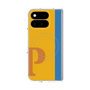 プレミアムスクエアケース with Pixelsnap［ オリジナル - initial color line - P orange ］
