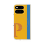 プレミアムスクエアケース with Pixelsnap［ オリジナル - initial color line - P orange ］