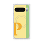プレミアムスクエアケース with Pixelsnap［ オリジナル - initial color line - P yellow ］