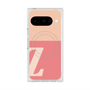 プレミアムスクエアケース with Pixelsnap［ オリジナル - initial two tone - Z pink ］