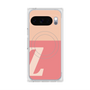 プレミアムスクエアケース with Pixelsnap［ オリジナル - initial two tone - Z pink ］