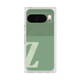 プレミアムスクエアケース with Pixelsnap［ オリジナル - initial two tone - Z green ］