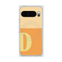 プレミアムスクエアケース with Pixelsnap［ オリジナル - initial two tone - D orange ］