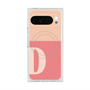 プレミアムスクエアケース with Pixelsnap［ オリジナル - initial two tone - D pink ］