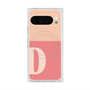 プレミアムスクエアケース with Pixelsnap［ オリジナル - initial two tone - D pink ］