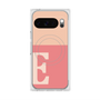 プレミアムスクエアケース with Pixelsnap［ オリジナル - initial two tone - E pink ］
