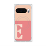 プレミアムスクエアケース with Pixelsnap［ オリジナル - initial two tone - E pink ］