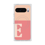 プレミアムスクエアケース with Pixelsnap［ オリジナル - initial two tone - E pink ］