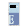 プレミアムスクエアケース with Pixelsnap［ オリジナル - initial two tone - E blue ］