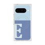 プレミアムスクエアケース with Pixelsnap［ オリジナル - initial two tone - E blue ］