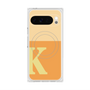 プレミアムスクエアケース with Pixelsnap［ オリジナル - initial two tone - K orange ］