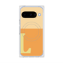 プレミアムスクエアケース with Pixelsnap［ オリジナル - initial two tone - L orange ］