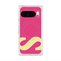 プレミアムスクエアケース with Pixelsnap［ オリジナル - initial color - S pink ］