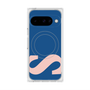 プレミアムスクエアケース with Pixelsnap［ オリジナル - initial color - S navy ］