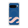 プレミアムスクエアケース with Pixelsnap［ オリジナル - initial color - S navy ］