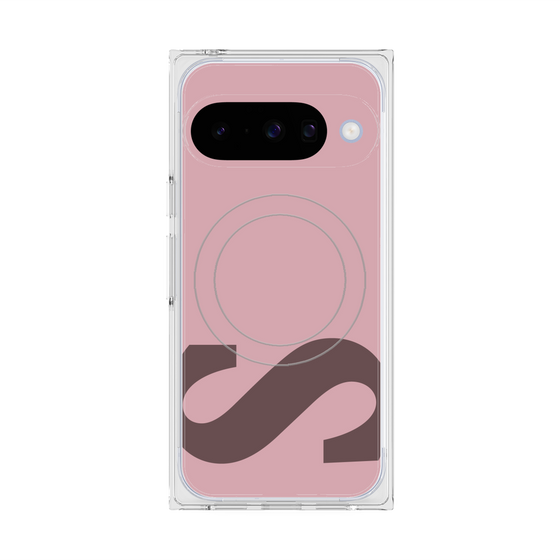 プレミアムスクエアケース with Pixelsnap［ オリジナル - initial color - S dusty pink ］