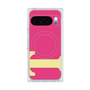 プレミアムスクエアケース with Pixelsnap［ オリジナル - initial color - T pink ］