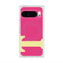 プレミアムスクエアケース with Pixelsnap［ オリジナル - initial color - T pink ］