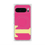プレミアムスクエアケース with Pixelsnap［ オリジナル - initial color - T pink ］