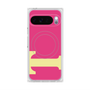 プレミアムスクエアケース with Pixelsnap［ オリジナル - initial color - T pink ］