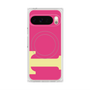 プレミアムスクエアケース with Pixelsnap［ オリジナル - initial color - T pink ］