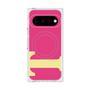 プレミアムスクエアケース with Pixelsnap［ オリジナル - initial color - T pink ］