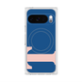 プレミアムスクエアケース with Pixelsnap［ オリジナル - initial color - T navy ］